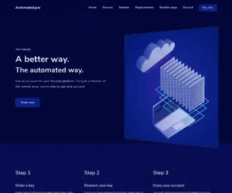 Automated.pw(The automated way) Screenshot