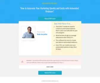 Automateyourwebinars.com(How To Automated Your Marketing) Screenshot