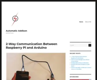 Automaticaddison.com(Build the Future) Screenshot
