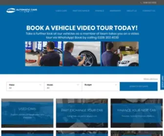 Automaticcarsltd.co.uk(Automatic Cars Ltd) Screenshot