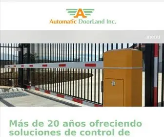 AutomatiCDoorlandpr.com(Automatic Doorland Inc) Screenshot