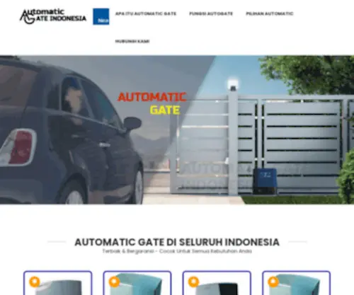 AutomaticGateindonesia.com(AUTOMATIC GATE) Screenshot