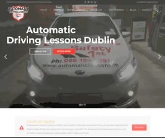 Automaticlessons.ie(Automaticlessons) Screenshot