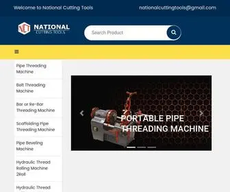 AutomaticPipethreadingmachine.com(National Cutting tool) Screenshot