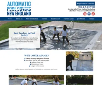 AutomaticPoolcoversnewengland.com(Automatic Pool Covers New England) Screenshot