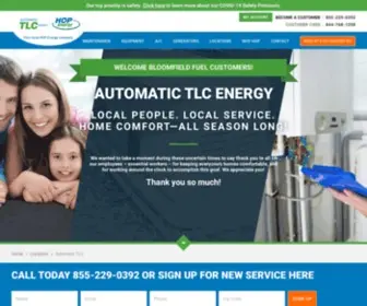 Automatictlc.com(Heating Oil Delivery) Screenshot