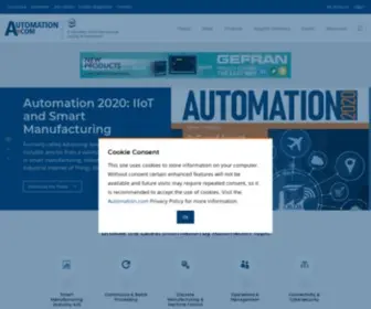 Automation.com(News & Resources for Industrial Automation) Screenshot