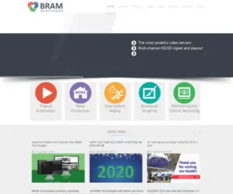 Automation.tv(BRAM Technologies provides solutions for TVindustry) Screenshot