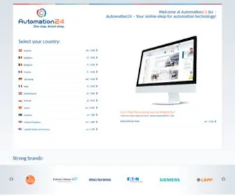 Automation24.biz(Automation technology at a low price. Strong brands) Screenshot