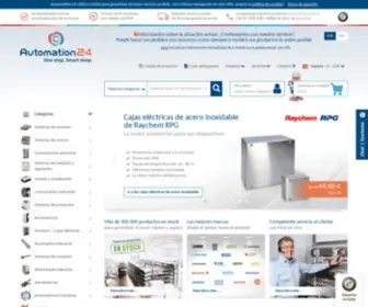 Automation24.es(¡Su distribuidor online para la automatización de procesos) Screenshot