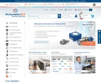 Automation24.nl(Uw shop voor automatiseringstechniek) Screenshot