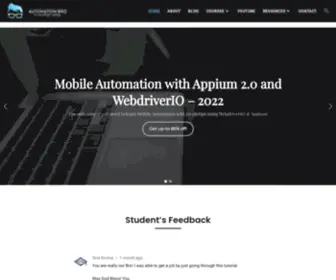 Automationbro.com(Automation Bro) Screenshot