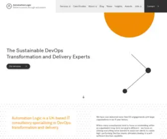 Automationlogic.com(Automation Logic) Screenshot
