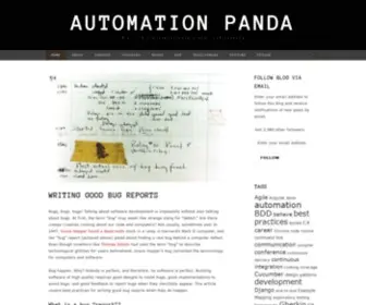 Automationpanda.com(Automation Panda) Screenshot