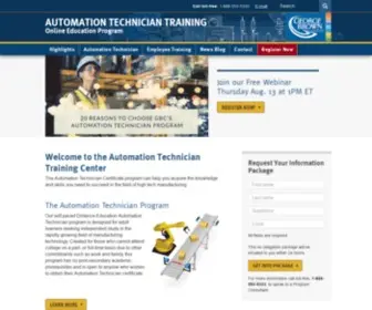 Automationprogram.com(Automation Technician Certificate Training) Screenshot