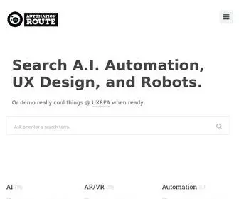 Automationroute.com(Learn UX) Screenshot