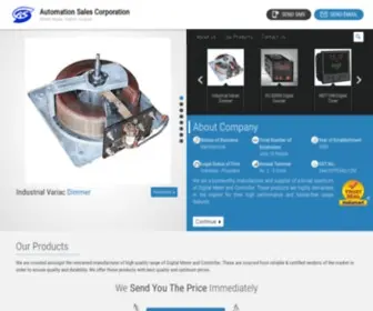 Automationsalescorporation.com(Automation Sales Corporation) Screenshot