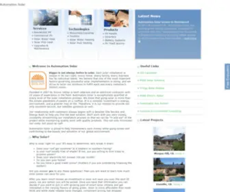 Automationsolar.com(Automation Solar) Screenshot
