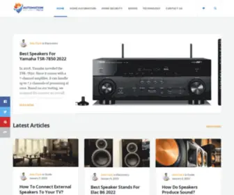 Automationtech.org(Smart Home Security and Automation) Screenshot