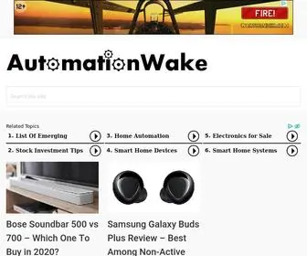 Automationwake.com(Automationwake) Screenshot