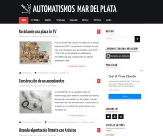Automatismos-MDQ.com.ar(Automatismos Mar del Plata) Screenshot