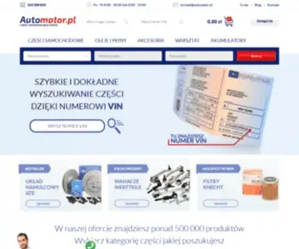Automator.pl(Sklep motoryzacyjny on) Screenshot