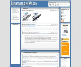 AutomatorWorld.com(Automator World) Screenshot