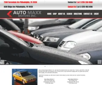 Automaxxmotors.com(Inc) Screenshot