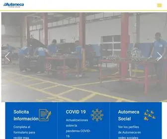 Automeca.com(Inicio) Screenshot
