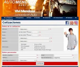 Automendoza.com(Auto Mendoza) Screenshot