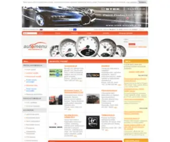 Automenu.sk(Predaj automobilov) Screenshot