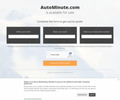 Autominute.com(Autominute) Screenshot