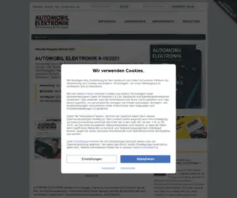 Automobil-Elektronik.de(Das Automotive) Screenshot