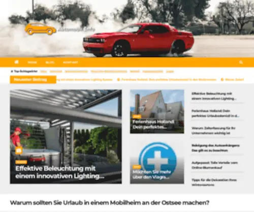Automobil-Info.de(Aktuelle Informationen) Screenshot