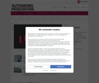 Automobil-Produktion.de(AUTOMOBIL PRODUKTION) Screenshot