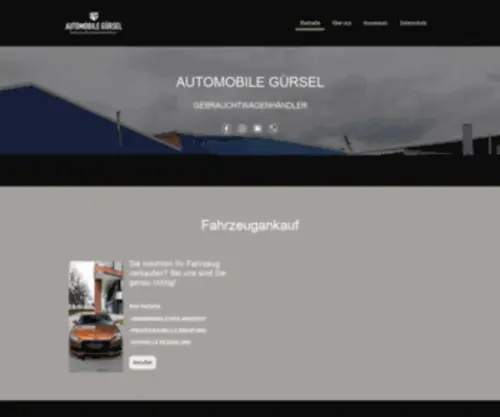 Automobile-Guersel.de(Startseite) Screenshot