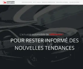 Automobile-Informations.com(Automobile Informations) Screenshot
