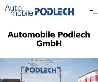 Automobile-Podlech.de(Automobile Podlech GmbH) Screenshot