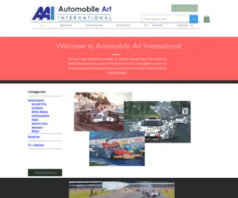 Automobileart.biz(Automobile Art International) Screenshot