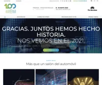 Automobilebarcelona.com(Automobile Barcelona) Screenshot