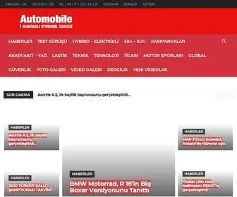 Automobilemagazine.com.tr(Automobile Magazine) Screenshot
