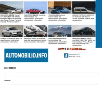 Automobilio.info(Ultimate cars catalog) Screenshot