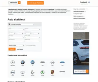 Automobilis.lt(Auto skelbimai) Screenshot