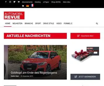 Automobilrevue.ch(Automobil Revue) Screenshot