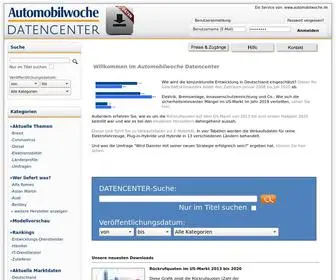 Automobilwoche-Datencenter.de(PKW) Screenshot