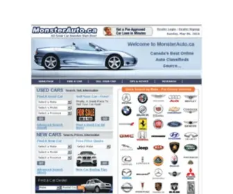 Automonster.ca(Used Cars) Screenshot