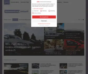Automotive-Aktuell.de(Startseite) Screenshot
