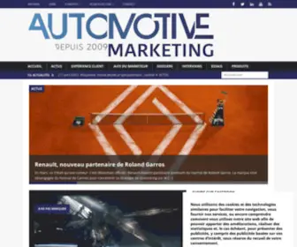 Automotive-Marketing.fr(Automotive Marketing) Screenshot