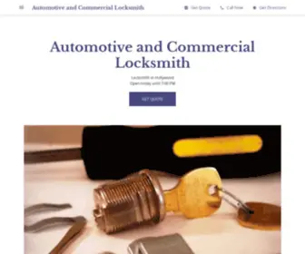 Automotiveandcommerciallocksmith.com(Automotive and Commercial Locksmith) Screenshot