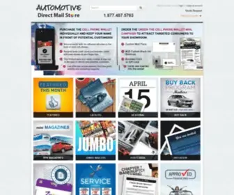 Automotivedirectmail.com(Automotive Direct Mail Store) Screenshot